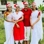 Manjusha Martin Instagram - “She will give birth to a son,and you will call him JESUS,because he will save his people from their Sins.” We wish you all a Beautiful and Unforgettable “MerRy 🎄 ChristmAs” 📸 @vishnurajeevan____ ☺️