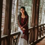 Manjusha Martin Instagram - Myself ❤️ Clicks in between Shoot❤️ UCC Aluva