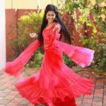 Manjusha Martin Instagram - Beauty is how you feel inside,& it reflects in your eyes.♥️ Pc : @gary_photography__ Costume : @shira__designs ♥️