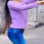 Manjusha Martin Instagram – Besharam Rang 🥹 As per sister’s Suggestion 🙈
Direction & cam : @maneeshamartin1 🥰🙈😚
Editings : me itself 😊