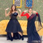 Manjusha Martin Instagram – With this sundarikutty😍😍 My cutie pie 😍❤️😘 such a down to earth person 🥹😍 @manjusha_martin 😘😘 
Outfit: @az___ash__boutique ❤️

@zapplrmedia @seemattitextiles