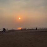 Maryam Zakaria Instagram – Sunset Goa Morjim beach Goa
