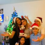Maryam Zakaria Instagram - So happy to celebrate Christmas with my family and we have such a cute Santa 😍❤️🎄🎅😘 #merrychristmas #christmas #christmas2023 #christmastree #reelitfeelit #explore #stockholm #godjul Stockholm, Sweden