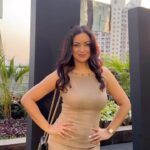 Maryam Zakaria Instagram - This outfit and the sunset 🔥🥰 #ootd #ootdstyle #womenfashion #outfitinspiration #reelitfeelit #explore #bombaytimesfashionweek