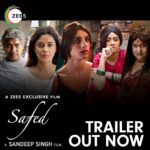 Meera Chopra Instagram - In the dark shadows of society, #Safed throws light on the unimaginable love story of a widow and a transgender Brace yourself for the powerful musical journey of intense emotions, Directed by @officialsandipssingh premiering exclusively on @zee5 on 29th December. #SafedTrailer Out Now. @verma.abhay_ @meerachopra @barkhasengupta @chhaya.kadam.75 @jameel.mumbai @officiallegendstudios @anandpandit #AjayHarinathSingh @vinod.bhanushali @hitz.music.official @zafarmehdishaikh @the_vishal_gurnani @juhiparekhmehtaofficial @Zee5global @Safedthefilm #SafedOnZEE5