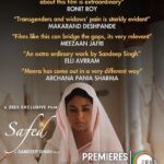 Meera Chopra Instagram – #Safed is touching souls.
A film by @officialsandipssingh 
Premiering Tomorrow  on @Zee5 on 29th December. 

@verma.abhay_ @meerachopra @barkhasengupta @chhaya.kadam.75 @jameel.mumbai 
@officiallegendstudios @anandpandit ajay.harinathsingh @vinod.bhanushali @hitz.music.official
@zafarmehdishaikh @the_vishal_gurnani @juhiparekhmehtaofficial @Zee5global @Safedthefilm
#SafedOnZee5