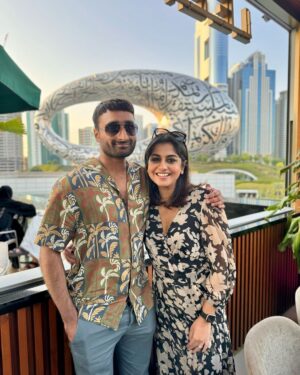 Meera Nandan Instagram - ♥️🧿

#mine #onlymine #love #partner #friend #allheart #laugh #dubai #newbeginings #sreejuindubai