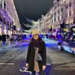 Meera Nandan Instagram - Shining with the Christmas lights #christmasinlondon #london #merrychristmas #londonlights #cold #christmaslights #centrallondon #chritmasmarkets #bouroughmarket #bondstreet #regentstreet #trafalgarsquare #coventgarden Bond Street, London, England