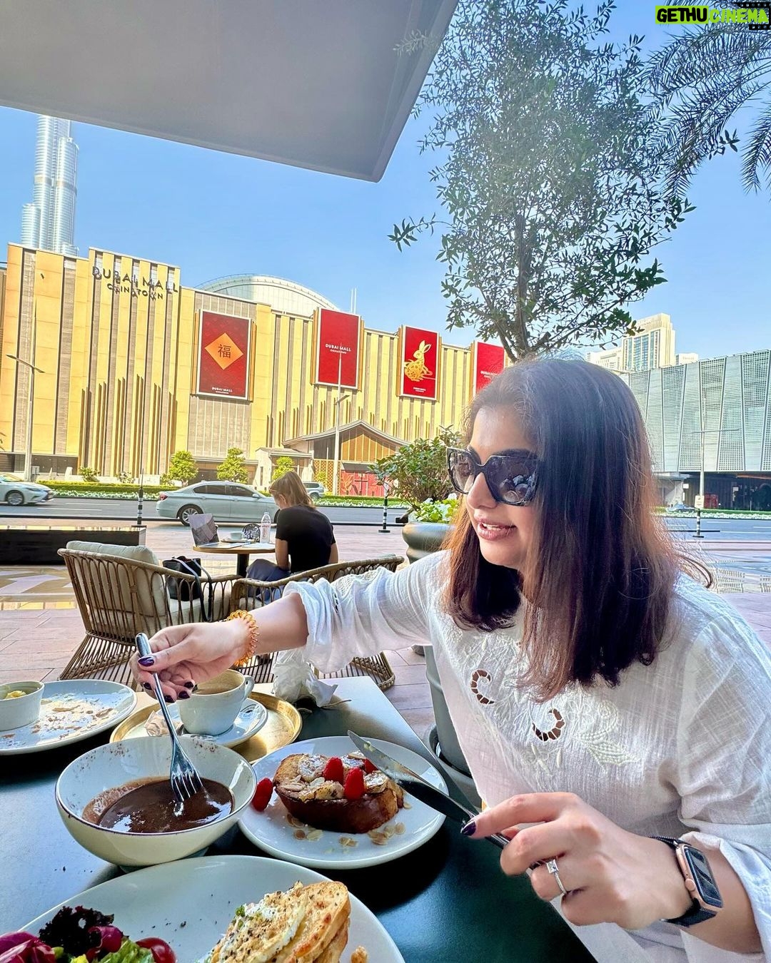 Meera Nandan Instagram - Love language 🤍 Mondoux Dubai