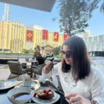 Meera Nandan Instagram – Love language 🤍 Mondoux Dubai