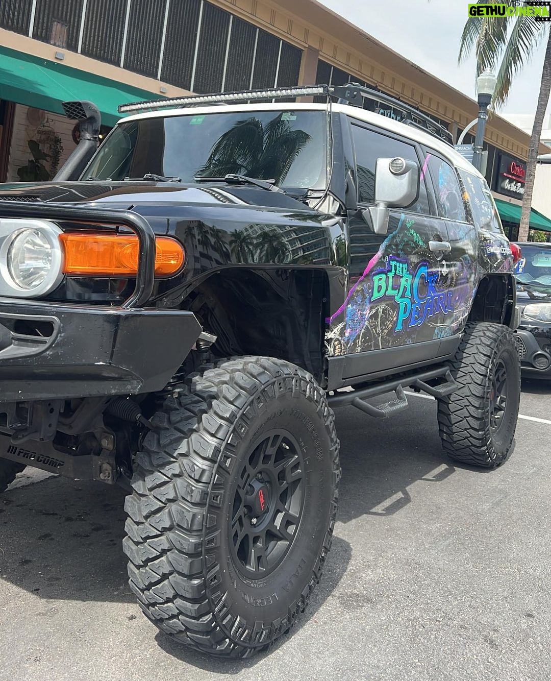Megha Gupta Instagram - There are some things you will see here, and then there are some things I will remember. Ate a lot of bison that too raw. The beast in that picture is bigger than it looks. What a beauty. Honestly the pick up trucks here deserve a piece of content on their own and I will oblige. Miami, we aren’t done yet. See you soon. Swipe to the end to see where I intend to go next :) #travel #work #us #healing #health #biohacking #biohacker #miami #drinkdrankdrunk #daydrinking #traveller #lifelessons #ootd #latinas #loveThem #4wd #meat #carnivore South Beach, Miami, Florida
