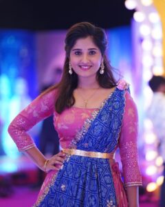 Meghana Lokesh Instagram - ✨ . . . . Designed and styled by @rangoliboutiquee Makeover : @praneetha_beautymakeover