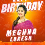 Meghana Lokesh Instagram - Thana Stunning Beauty tho🥰🥰, Mesmerizing Acting tho andhari mansulani akattukunna🤩🤩 #MeghanaLokesh ki puttina roju shubhaakaankshalu 🥳🥳 #HBDMeghanaLokesh #HappyBirthdayMeghanaLokesh #ZeeTelugu @meghnalokesh