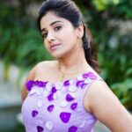 Meghana Lokesh Instagram - 🦋 . . Dress : @wardrobe.talks Clicked by : @happy_portraits_photography Makeover : @praneetha_beautymakeover Hyderabad