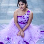 Meghana Lokesh Instagram - 🦋 . . Dress : @wardrobe.talks Clicked by : @happy_portraits_photography Makeover : @praneetha_beautymakeover Hyderabad