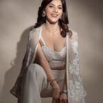 Mehrene Kaur Pirzada Instagram – 🤍 🔥 

@mishruofficial 
@indraneelrathod 
@reshma_stylist