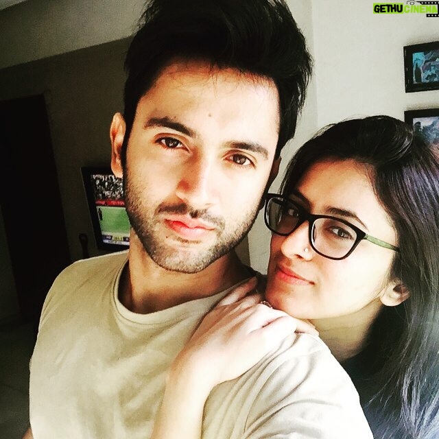 Mihika Verma Instagram - Beauty and the geek haha @mishkat1711