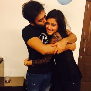 Mihika Verma Instagram - @mishkat1711 come rain come sun... #babybro  #photogenickutta