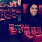 Mihika Verma Instagram - When husband books the whole theatre for Sridevi (NOT) #wedontliveinnewjersey #wenotycoons 😜