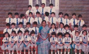 Mihika Verma Instagram - Baby me😄 #bombayscottishmahim