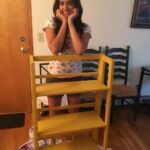 Mihika Verma Instagram – From assembling furniture to painting it😎😀 Boston, Massachusetts