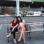 Mihika Verma Instagram - #whoknewthiswouldhappen #ever @mayuraa.g @sonamjethwani we miss u(not)😝😹❤️😎 New York, New York