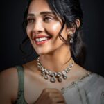 Milana Nagaraj Instagram - Time to Glow up✨✨ Styling & Designing @tejukranthi Blouse @kalasthreebytejaswinikranthi Assistant styling @khushi_jagadisha Jewellery @abarantimelessjewellery 📸@raghavstudios