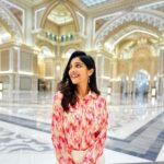 Milana Nagaraj Instagram - Qasr Al Watan ~ Abudhabi!! Dubai never fails to mesmerize you.. You are Stunning♥️ #Dubai 2023 Wearing these super comfy casuals from @mileenia.official styled by @tejukranthi