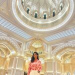 Milana Nagaraj Instagram - Qasr Al Watan ~ Abudhabi!! Dubai never fails to mesmerize you.. You are Stunning♥️ #Dubai 2023 Wearing these super comfy casuals from @mileenia.official styled by @tejukranthi