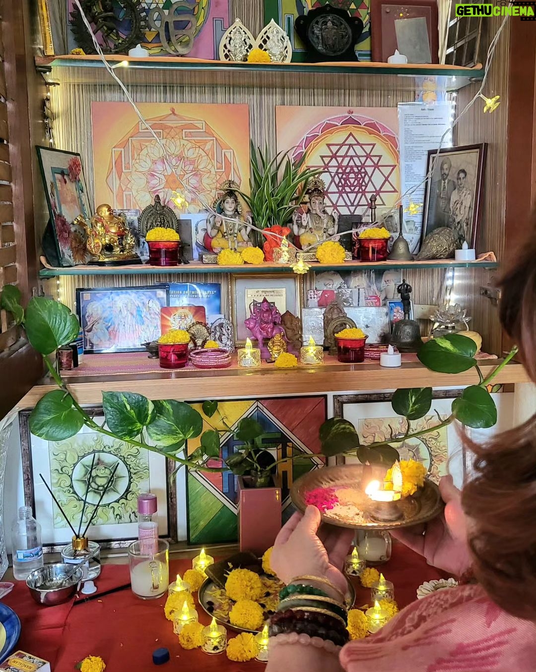 Minissha Lamba Instagram - We humbly pray that the Power of Collective Prayer this Diwali uplifts every single person on our Planet Thank You for having your Benevolent Hand on Humankind, for every single moment of our existance. I pray that we all do better by each other #diwali