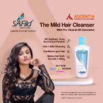Mishti Instagram - Give your hair a pampering experience of cleansing with Ascentia's Safild Hair Cleanser, this safe and mild product cleanses both your scalp and hair gently without leaching out protective Lipid layer, protects from the harmful UV rays of the Sun and reduces hair fall due to breakage during combing. With In Built Conditioning formula and Pro Vitamin B5, it makes your hair soft, smooth, shiny and tangle free. Use at least thrice a week for best results. No Soap | No Alcohol | No Sulphate | No Parabens | Visit the website: www.ascentia.co.in For Trade Enquiry, contact us at do@ascentia.co.in; M - +918695547515 #ascentiacosmetics #safild #haircleanser #hairshampoo #safildhaircleanser #haircare #haircaretips #haircareroutine #Hairfall #Antidandruff #Dandruff #Sulphatefree #Parabenfree #Sunscreen #Ascentia #Beauty #Cosmetics #Essentials #Hair #Scalp #HairCare #ScalpCare #HairNourishment #HairProtection #Body #BodyCare