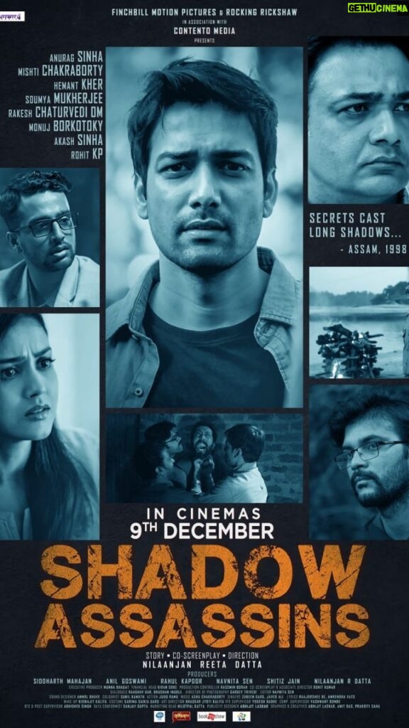 Mishti Instagram - The trailer of my latest Bollywood release Out today.... Check out Posted @withrepost • @taranadarsh ‘SHADOW ASSASSINS’ TRAILER OUT NOW… 9 DEC 2022 RELEASE… #ShadowAssassins to release in cinemas on 9 Dec 2022… Stars #AnuragSinha, #MishtiChakraborty, #HemantKher, #SoumyaMukherjee, #RakeshChaturvediOm, #MonujBorkotoky, #AkashSinha and #RohitKP… Trailer: #ShadowAssassins is directed by #NilaanjanReetaDatta… Produced by #SiddharthMahajan, #AnilGoswami, #RahulKapoor, #NavnitaSen, #ShitizJain and #NilaanjanRDatta.