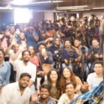 Mohanlal Instagram - With my online media friends during #Neru movie promotion. #NeruOnDec21 . @antonyperumbavoor @jeethu4ever @aashirvadcine