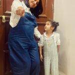 Mohena Singh Instagram – It’s the most wonderful feeling to become childlike with a child. 
Miss you #mysurvandita 

#throwback to the day we were twinning and when Baby Sumo was still inside mumma.