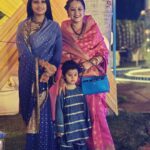 Mohena Singh Instagram - Great times with Lifelines 💜💖💙 @madhoo_v11 @vasundhrarajlaxmi #mysurvandita Delhi, India