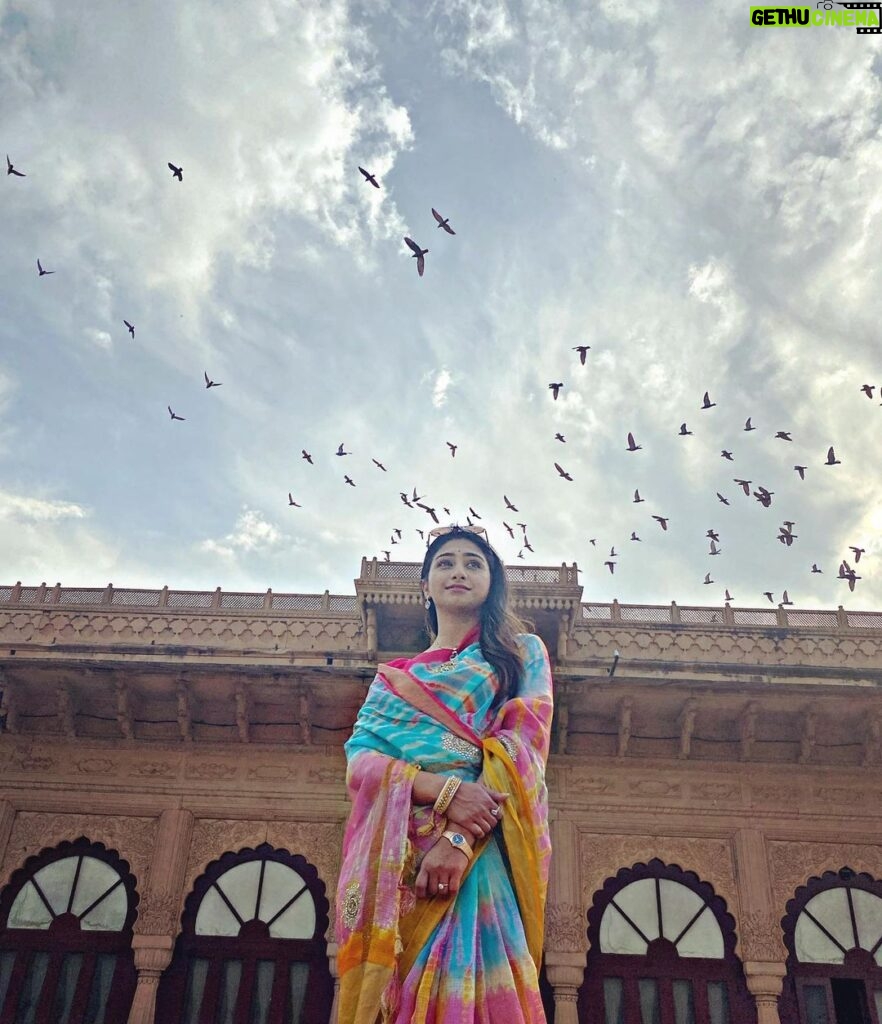 Mohena Singh Instagram - Navratri Day 8 & 9 : Pink & Sky Blue Can’t say “Happy” Ramnavami to all... as not much to be happy about these days. But I really hope this day brings some peace , healing and relief to all those in need. There are definitely blessings out there... and they are needed now.