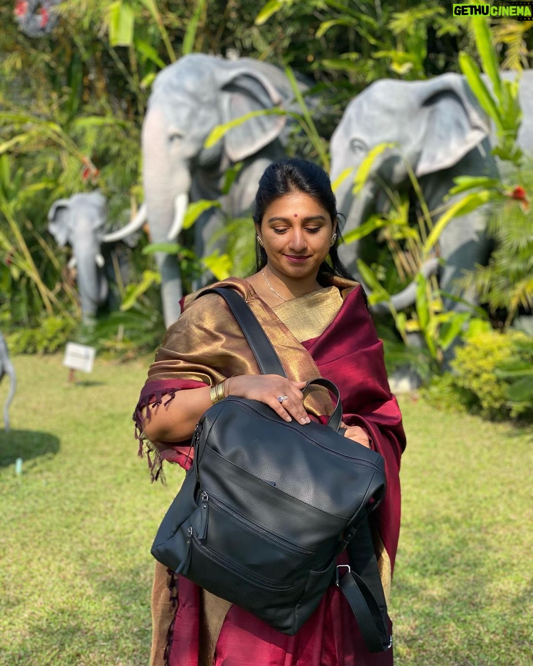 Mohena Singh Instagram - Last day in Siliguri 🌸 #siliguri #newyear Thank you so much Hajra @hajraahmad and Saumya for this lovely Diaper bag ( which does not look like a diaper bag 👍🏼) by @tich_in , for us to carry Ayaansh’s travel essentials. We absolutely loved it. All the best for your venture !
