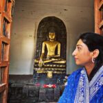 Mohena Singh Instagram - Navratri Day 2 : Navy Blue Also a very Happy Ambedkar Jayanti to all. May Buddha’s light and Ma Durga’s Shakti reach all those who are in need of light and strength during these strange times in our world. #navratri #day2 #ambedkarjayanti