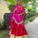 Mohena Singh Instagram - Throwback to Janmashtami. Outfit by @studioj23