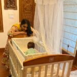 Mohena Singh Instagram - They say a child gives birth to a mother which is why we, even I need all the help I can get as a new mother. I’ve been using Mee Mee's wooden cot with bedding and I must say it ensures a soothing and comfortable naptime experience during the day for my son which in turn enables me to get some peaceful afternoon siesta. I highly recommend Mee Mee's wooden cot with cradle to all parents out there as it's the epitome of both safety and comfort. Here’s a MeeMee Discount code as a gift from my side to all of you - Put the code Mohena20 and get a discount on all your purchases. #meemeecot #meemee #dearayaansh #ayaanshsinghrawat Thanks @meemeein for this wonderful gift 🎁🙏🏽💖