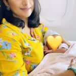 Mohena Singh Instagram – It was our Little one’s 1st trip , 1st flight , 1st travel experience !!! We were excited but also a little nervous about how it would go. But I think we figured it out just fine. And also our baby was a very good travel partner I must say. I guess he did well on his 1st trip and so did we @suyeshrawat ✈️ 
After the travel our baby sumo got home to a wonderful and warm welcome. Oh yes… there’s a surprise at the end of the video. Let me know if you figured it out ☺️💛
Also I can’t thank the team at @meemeein enough for sending us these amazing gifts which helped us travel easy. The stroller was superb guys. All the baby care essentials were packed in the diaper bag and we were good to travel. Thank you Mee Mee ❤️