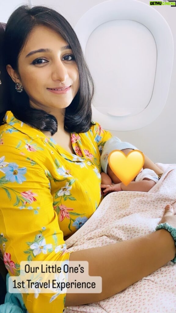 Mohena Singh Instagram - It was our Little one’s 1st trip , 1st flight , 1st travel experience !!! We were excited but also a little nervous about how it would go. But I think we figured it out just fine. And also our baby was a very good travel partner I must say. I guess he did well on his 1st trip and so did we @suyeshrawat ✈ After the travel our baby sumo got home to a wonderful and warm welcome. Oh yes… there’s a surprise at the end of the video. Let me know if you figured it out ☺💛 Also I can’t thank the team at @meemeein enough for sending us these amazing gifts which helped us travel easy. The stroller was superb guys. All the baby care essentials were packed in the diaper bag and we were good to travel. Thank you Mee Mee ❤