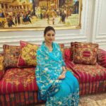 Mohena Singh Instagram - A new phase in life. A new experience. I still pinch myself to see if this is all real and I’m actually going to be a mother soon. It’s a never felt before feeling and I’m awaiting more of such never felt before feelings. Beautiful saree by @studioj23 🦋