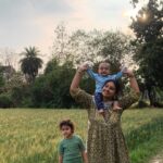 Mohena Singh Instagram - Ayaansh’s 1st trip to Rewa 🌸🌼🌺