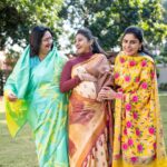 Mohena Singh Instagram – My heart is filled with gratitude for the love , joy and blessings. 
Thank you. 
🌈💛💐
#amritarawatji 
@priyarathoree 

📷 @shrirangswarge 💖