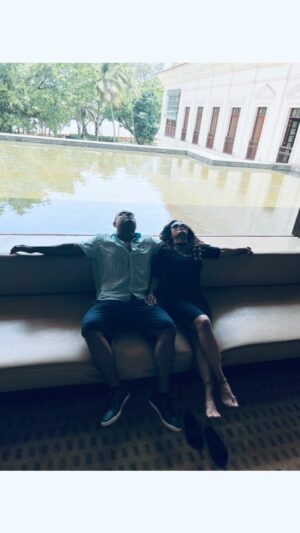 Mrinal Deshraj Instagram - LIVE.LOVE.EAT♥️
:
Goa diaries♥️
:
Edited by @rimaansen 
:
#grandhyattgoa #goa #husband #love #beautifullife #lifeisbeautiful #fortunate #vacation #mreedaazle #mreenaldeshraj ♥️