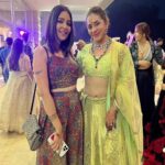 Mrinal Deshraj Instagram – ABUNDANCE OF BLESSINGS, HEALTH, LOVE AND EXCITEMENT TO SHRENU AND AKSHAY! ♥️
:
I know we missed the events of Baroda but I am thrilled to attend last night’s reception of Shrenu and Akshay. I am glad I got to meet everyone and I wish nothing but the best for this new chapter in my darling Shrenu and Akshay’s lives♥️
:
Styled by @krishi1606 
Outfit @gunninaa15official 
Accessories @rimayu07 
:
#reception #wedding#happiness #madeforeachother #happy #couple # love #friends #mreenaldeshraj #mreedaazle ♥️