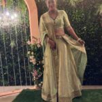 Mrinal Deshraj Instagram – ABUNDANCE OF BLESSINGS, HEALTH, LOVE AND EXCITEMENT TO SHRENU AND AKSHAY! ♥️
:
I know we missed the events of Baroda but I am thrilled to attend last night’s reception of Shrenu and Akshay. I am glad I got to meet everyone and I wish nothing but the best for this new chapter in my darling Shrenu and Akshay’s lives♥️
:
Styled by @krishi1606 
Outfit @gunninaa15official 
Accessories @rimayu07 
:
#reception #wedding#happiness #madeforeachother #happy #couple # love #friends #mreenaldeshraj #mreedaazle ♥️