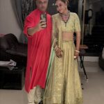Mrinal Deshraj Instagram - ABUNDANCE OF BLESSINGS, HEALTH, LOVE AND EXCITEMENT TO SHRENU AND AKSHAY! ♥️ : I know we missed the events of Baroda but I am thrilled to attend last night’s reception of Shrenu and Akshay. I am glad I got to meet everyone and I wish nothing but the best for this new chapter in my darling Shrenu and Akshay’s lives♥️ : Styled by @krishi1606 Outfit @gunninaa15official Accessories @rimayu07 : #reception #wedding#happiness #madeforeachother #happy #couple # love #friends #mreenaldeshraj #mreedaazle ♥️