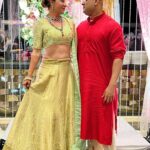 Mrinal Deshraj Instagram – ABUNDANCE OF BLESSINGS, HEALTH, LOVE AND EXCITEMENT TO SHRENU AND AKSHAY! ♥️
:
I know we missed the events of Baroda but I am thrilled to attend last night’s reception of Shrenu and Akshay. I am glad I got to meet everyone and I wish nothing but the best for this new chapter in my darling Shrenu and Akshay’s lives♥️
:
Styled by @krishi1606 
Outfit @gunninaa15official 
Accessories @rimayu07 
:
#reception #wedding#happiness #madeforeachother #happy #couple # love #friends #mreenaldeshraj #mreedaazle ♥️